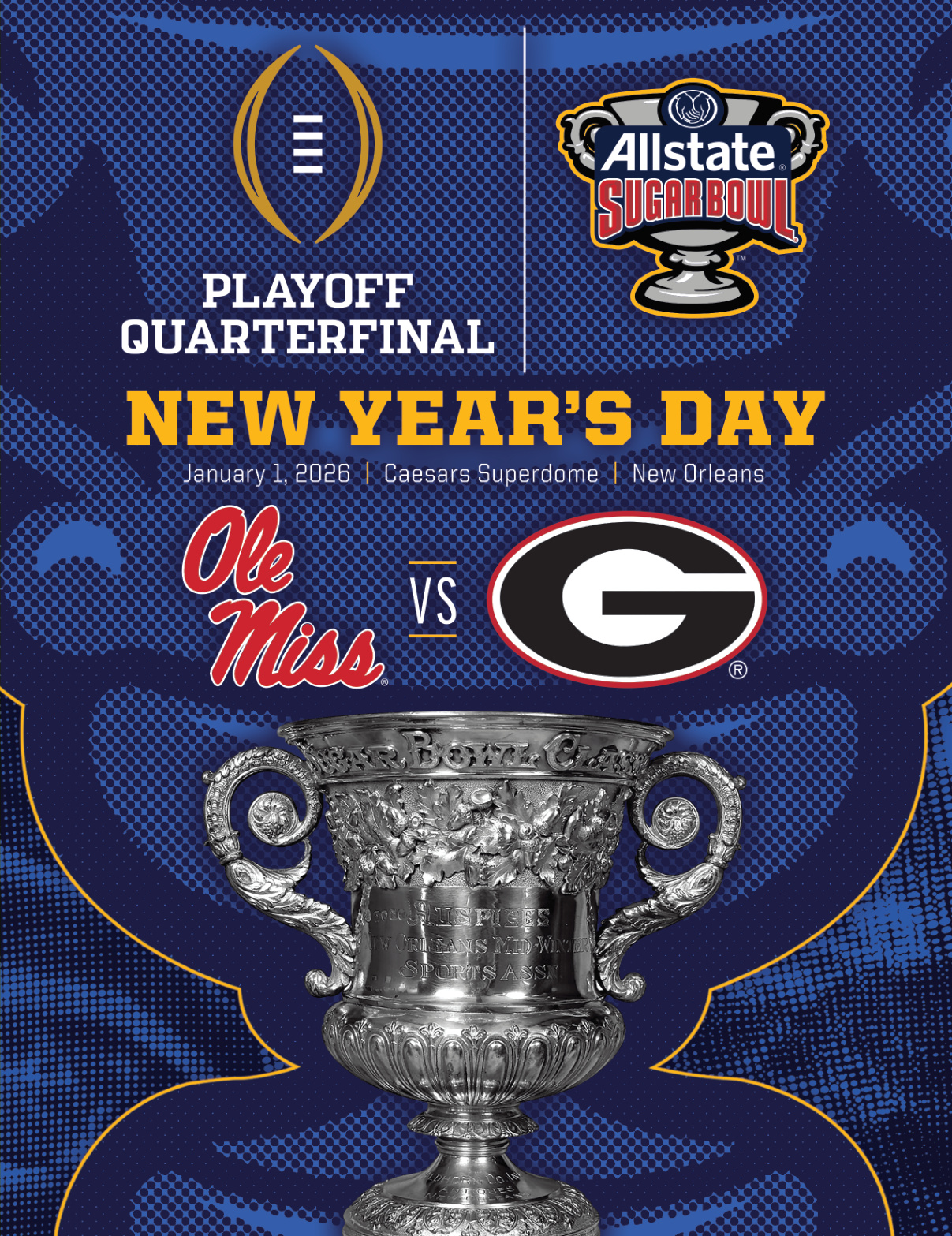 2026 Sugar Bowl Official Game Day Program