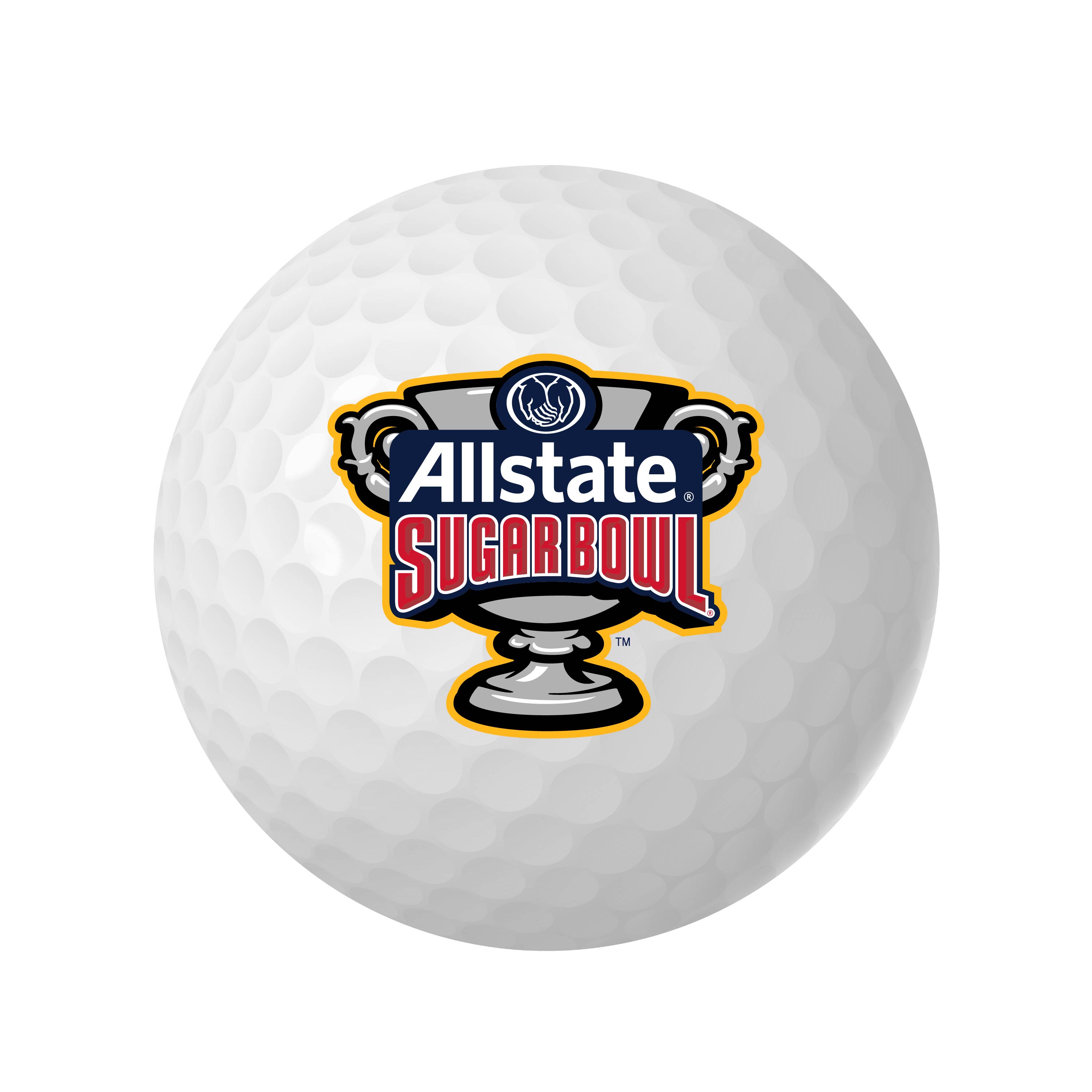 Sugar Bowl Golf Ball